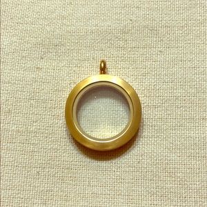 Gold medium Origami Owl Locket